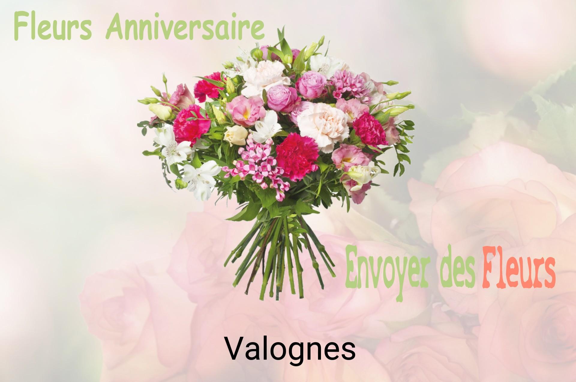 Bouquet de fleurs d’anniversaire livré à Valognes